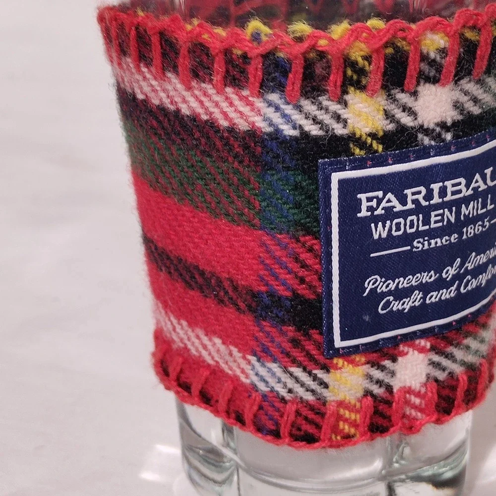 Coffee/pint‎ sleeve, Faribault Woolen Mill Approx 4